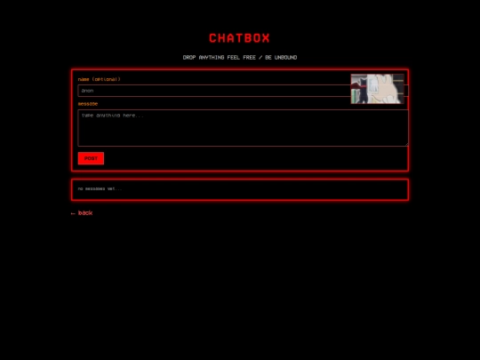 chatbox screenshot