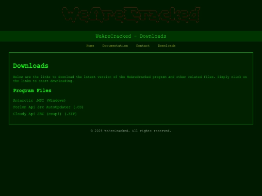 downloads screenshot