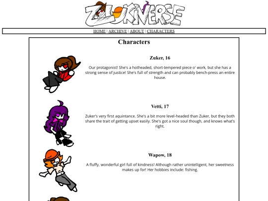 characters screenshot