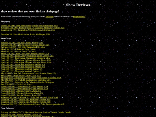 reviews screenshot