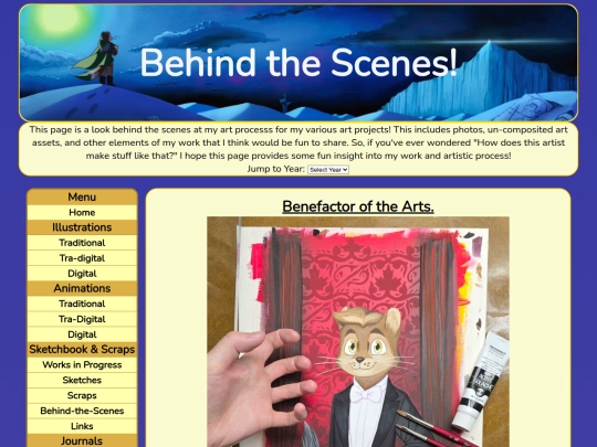 web_pages/sketchbook_and_scrap_pages/behind_the_scenes screenshot