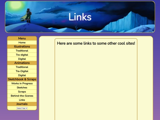 web_pages/sketchbook_and_scrap_pages/links screenshot