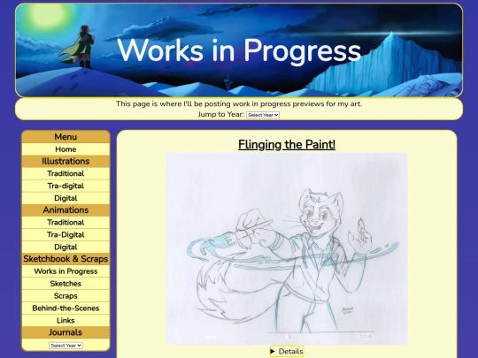 web_pages/sketchbook_and_scrap_pages/works-in-progress screenshot