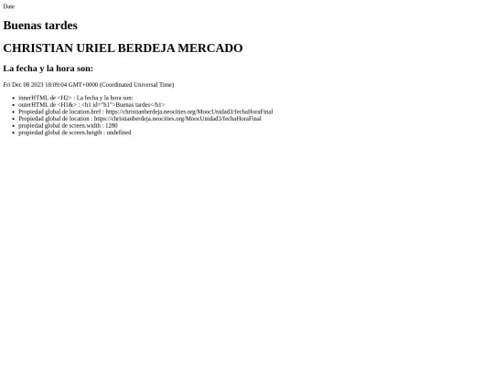 MoocUnidad3/fechaHoraFinal screenshot