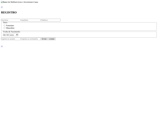 registro screenshot