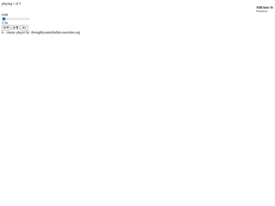 musicplayer screenshot