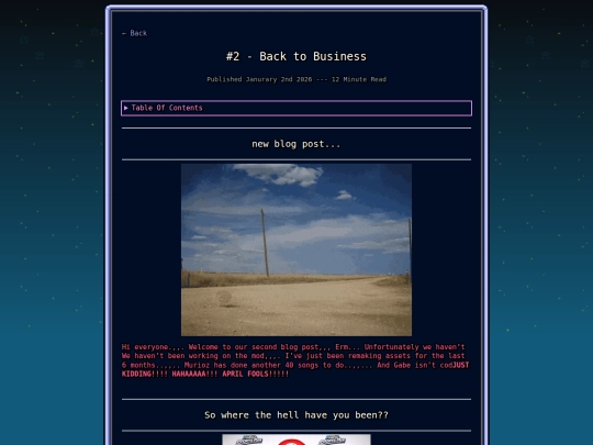 blogs/2 screenshot