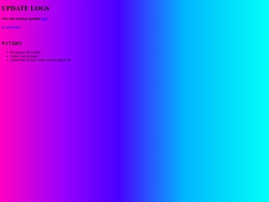 updatelog screenshot