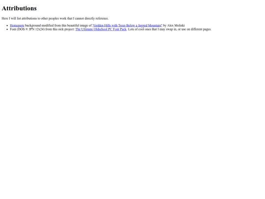 Meta/attributions screenshot