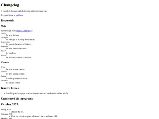 Meta/changelog screenshot
