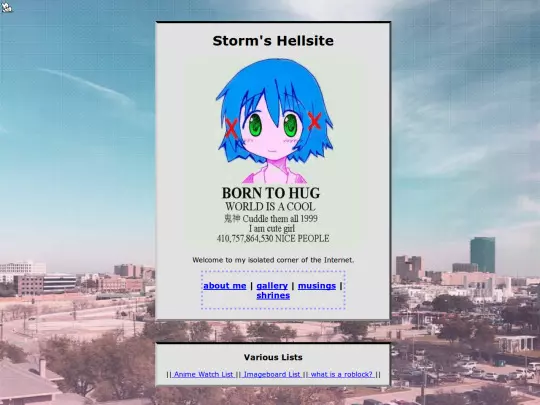 test screenshot