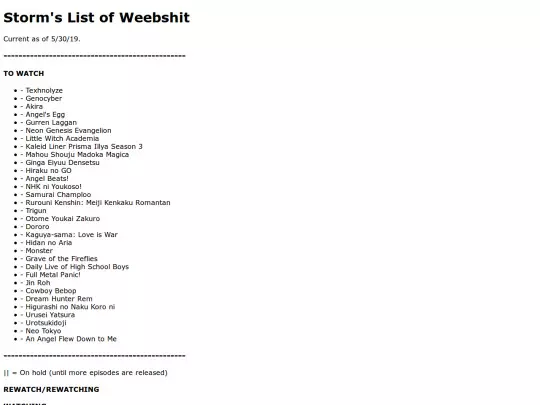 watchlist screenshot