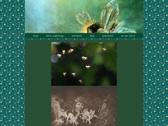 fairysightings screenshot
