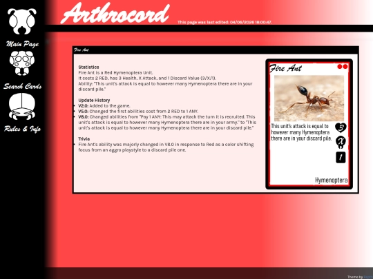 arthrocord/cards/fire-ant screenshot