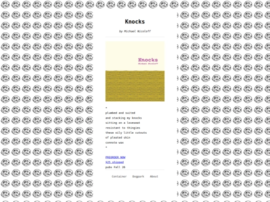 Books/knocks screenshot