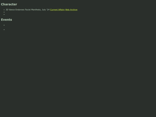 JDVance screenshot