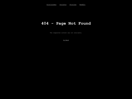 not_found screenshot