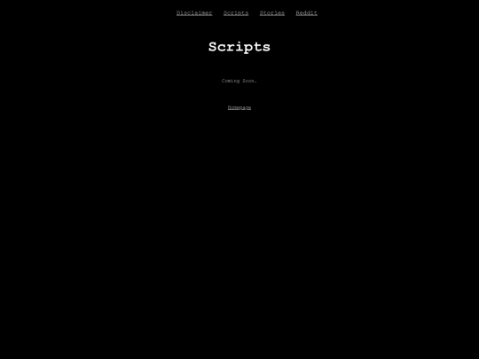 scripts screenshot