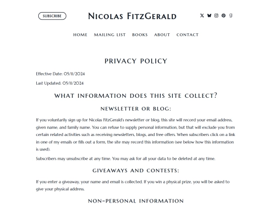 privacy-policy screenshot