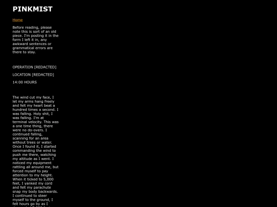 pinkmist screenshot