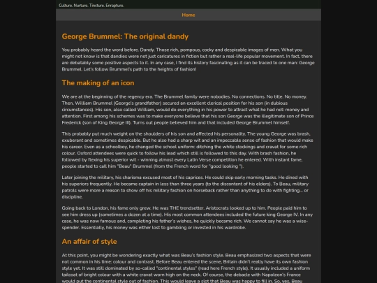posts/brummel screenshot