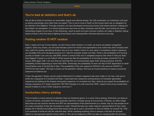 posts/statistics screenshot