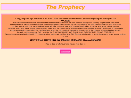 Prophecy screenshot