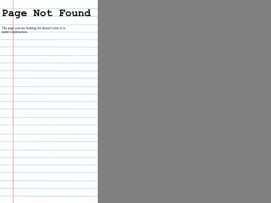 not_found screenshot