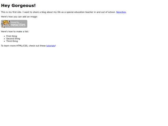 index screenshot