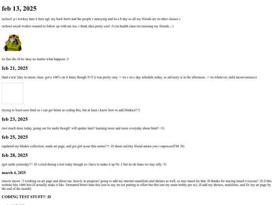 MISC/layout_tests/blogtest2 screenshot