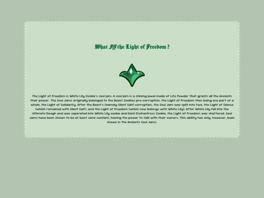 SHRINES/WHITE_LILY_COOKIE/light_of_freedom screenshot