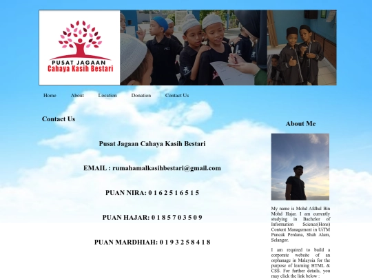contact screenshot