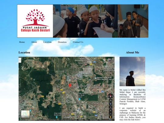 location screenshot