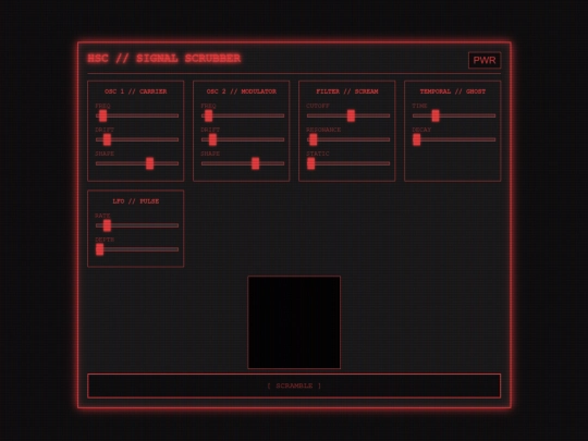 Scrub screenshot