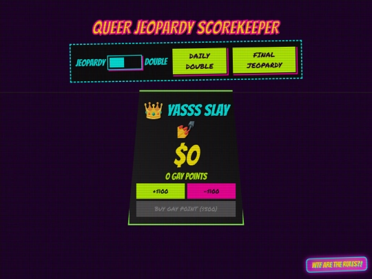 scorekeeper screenshot