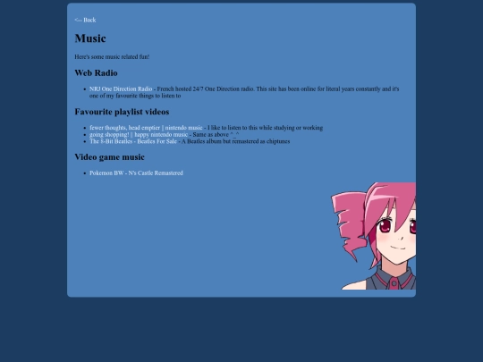 explore/music screenshot