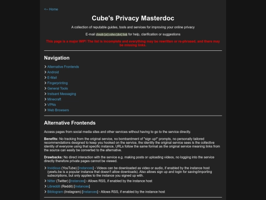 guides/privacy screenshot