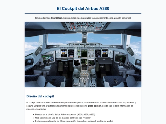 cockpit screenshot