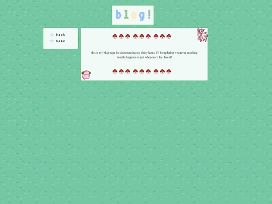 current-hunts-blog screenshot