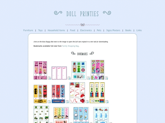 books/bookmarks screenshot
