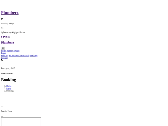 booking screenshot