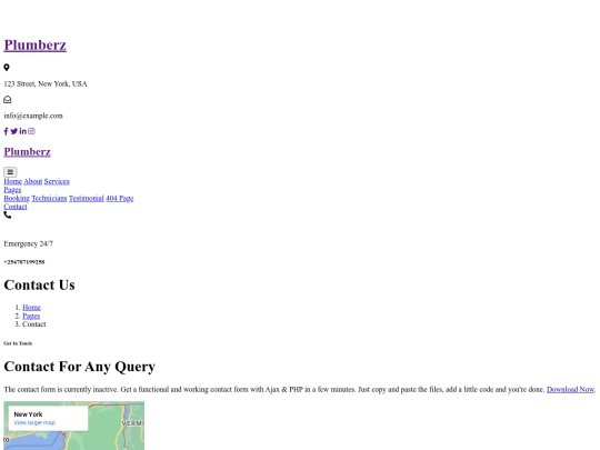 contact screenshot