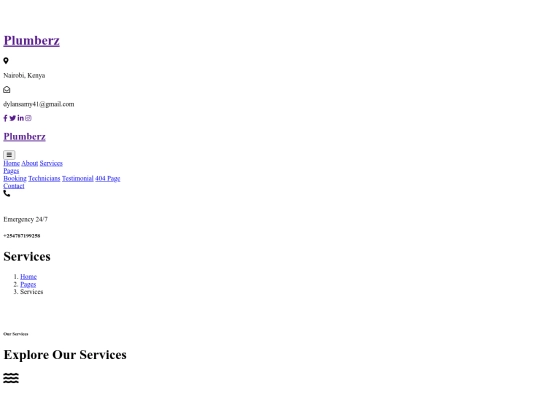service screenshot