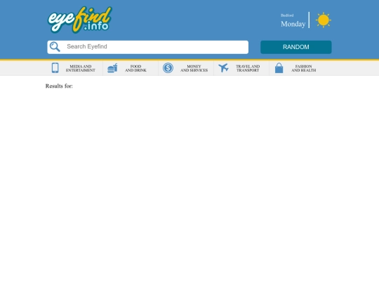 eyefind/category/search screenshot