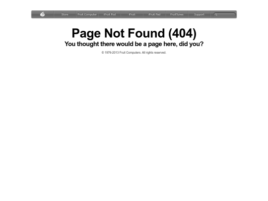 not_found screenshot