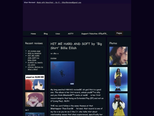 reviews/hitmehardandsoftbybillieeilish screenshot
