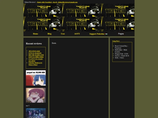 reviews/trenchbytwentyonepilots screenshot
