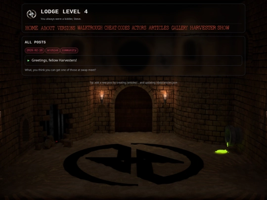 articles screenshot