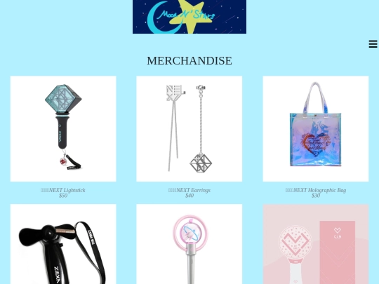 HTML, CSS and JS Files/merchandise screenshot
