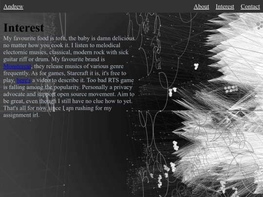 interest screenshot